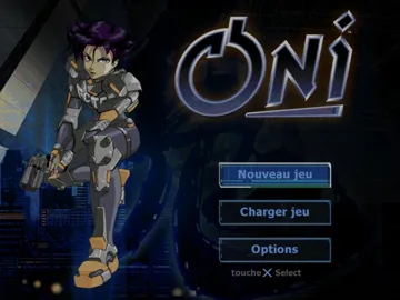 Oni screen shot title